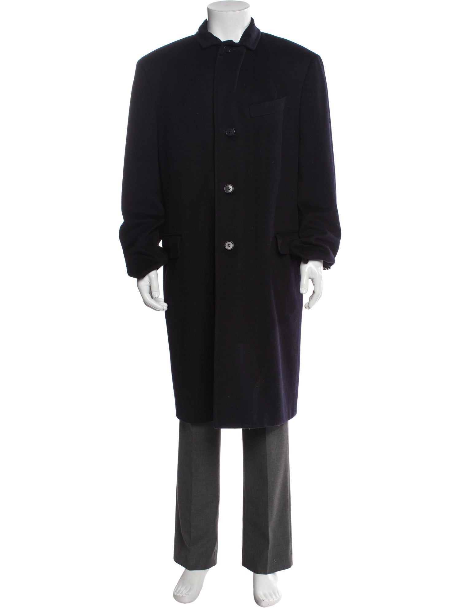 Canali Wool Overcoat