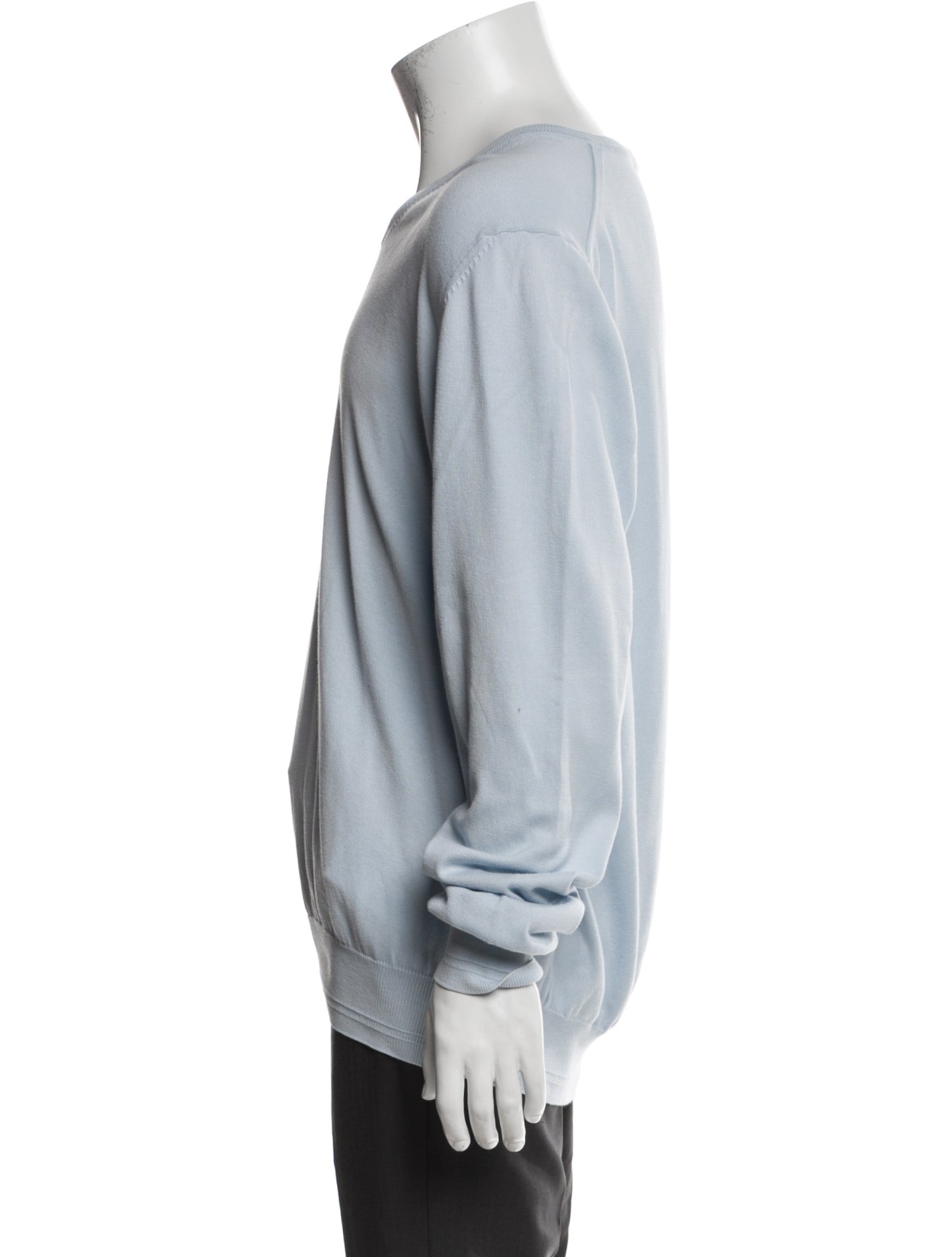 Canali V-Neck Long Sleeve Pullover