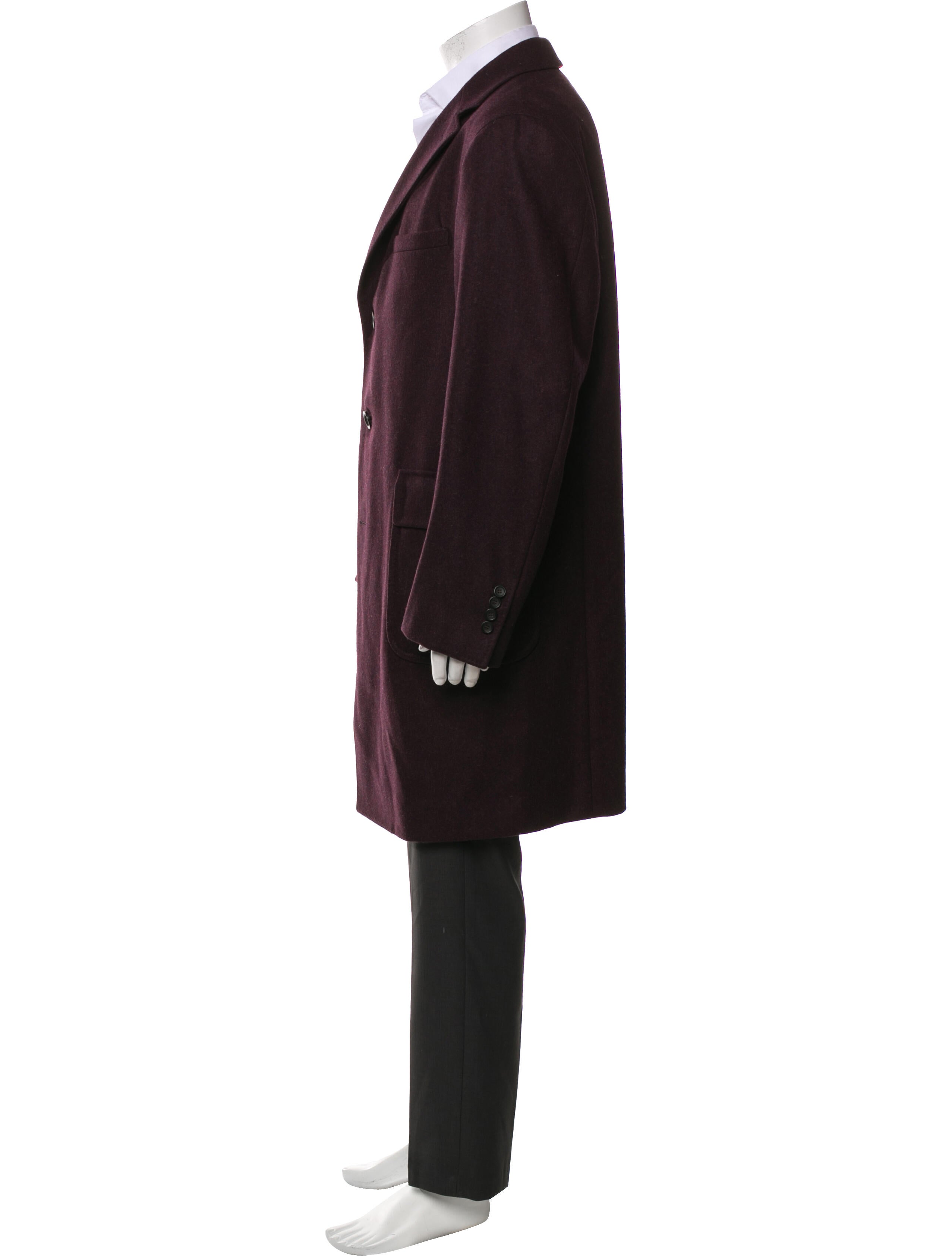 Canali Wool Overcoat