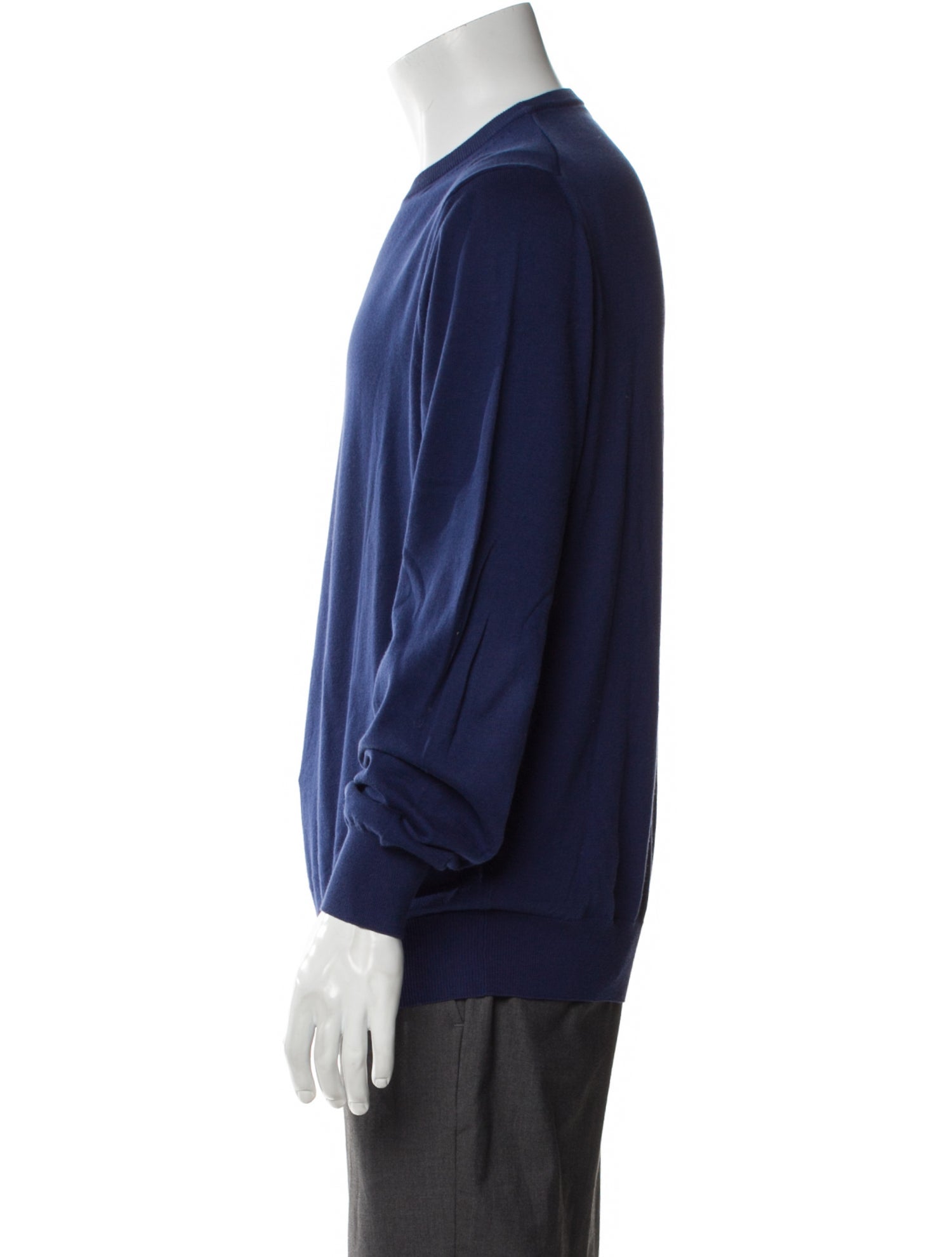 Canali Crew Neck Long Sleeve Pullover