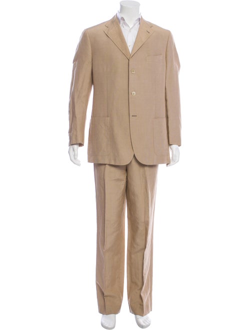 Corneliani Silk-Blend Two-Piece Suit black