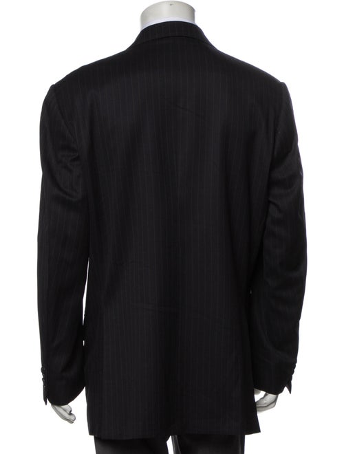 Corneliani Virgin Wool Striped Blazer