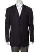Corneliani Virgin Wool Striped Blazer