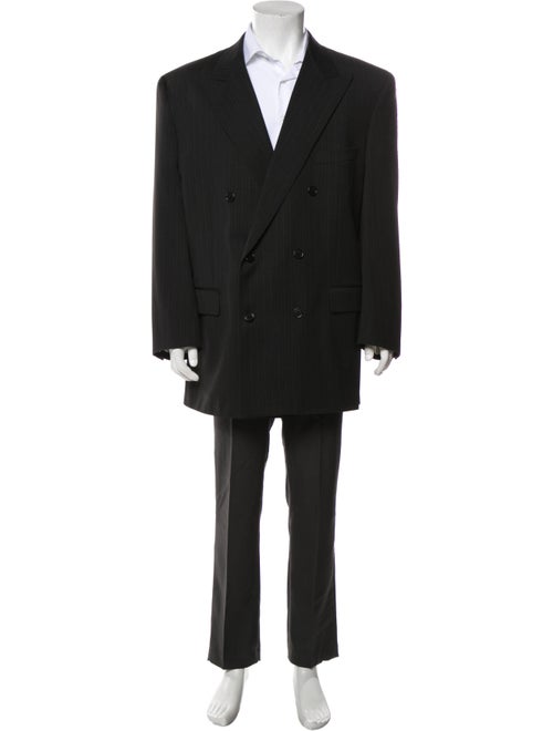 Corneliani Virgin Wool Striped Blazer