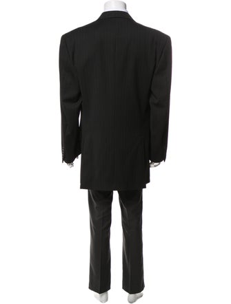 Corneliani Virgin Wool Striped Blazer