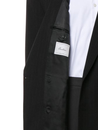 Corneliani Virgin Wool Striped Blazer