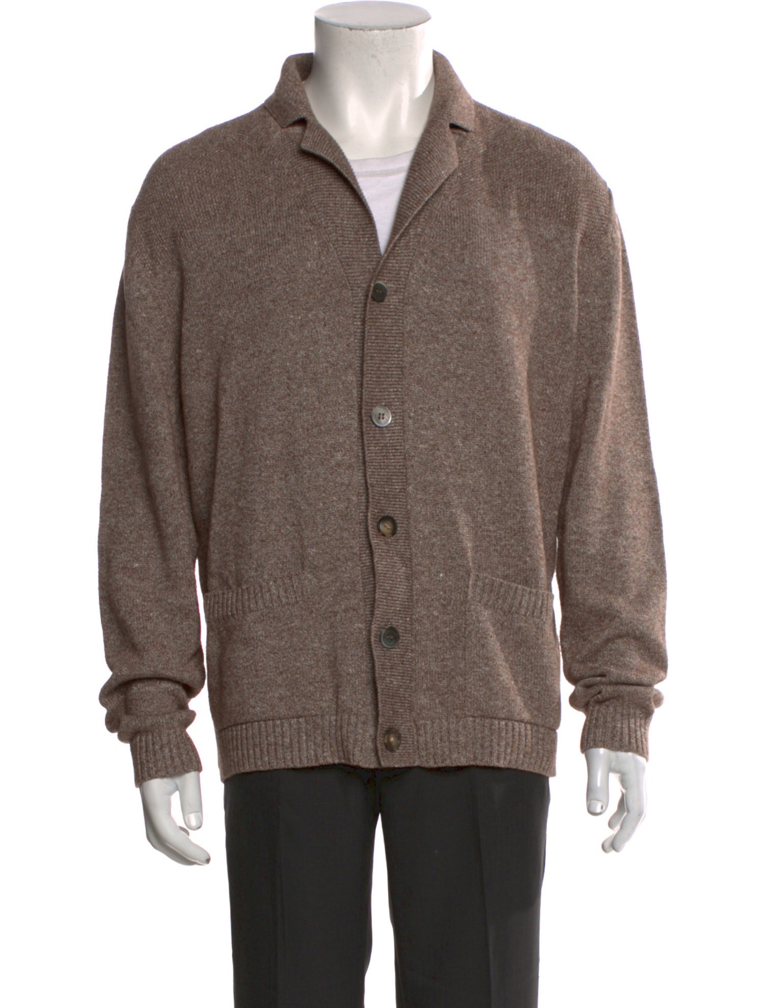 Corneliani Collar Long Sleeve Cardigan