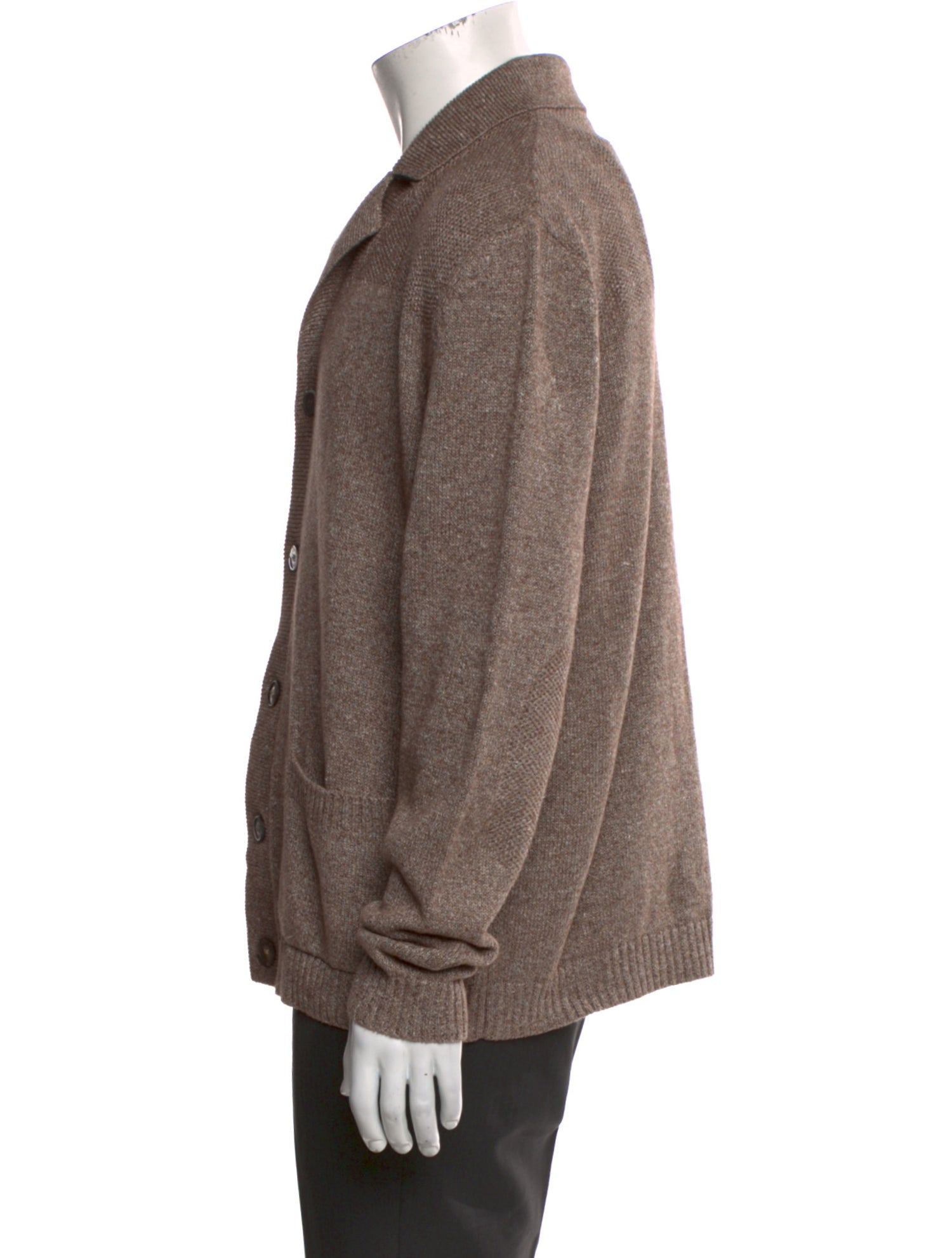 Corneliani Collar Long Sleeve Cardigan