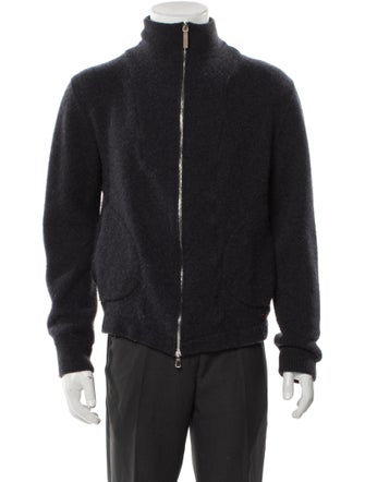 Corneliani Merino Wool Bomber Jacket