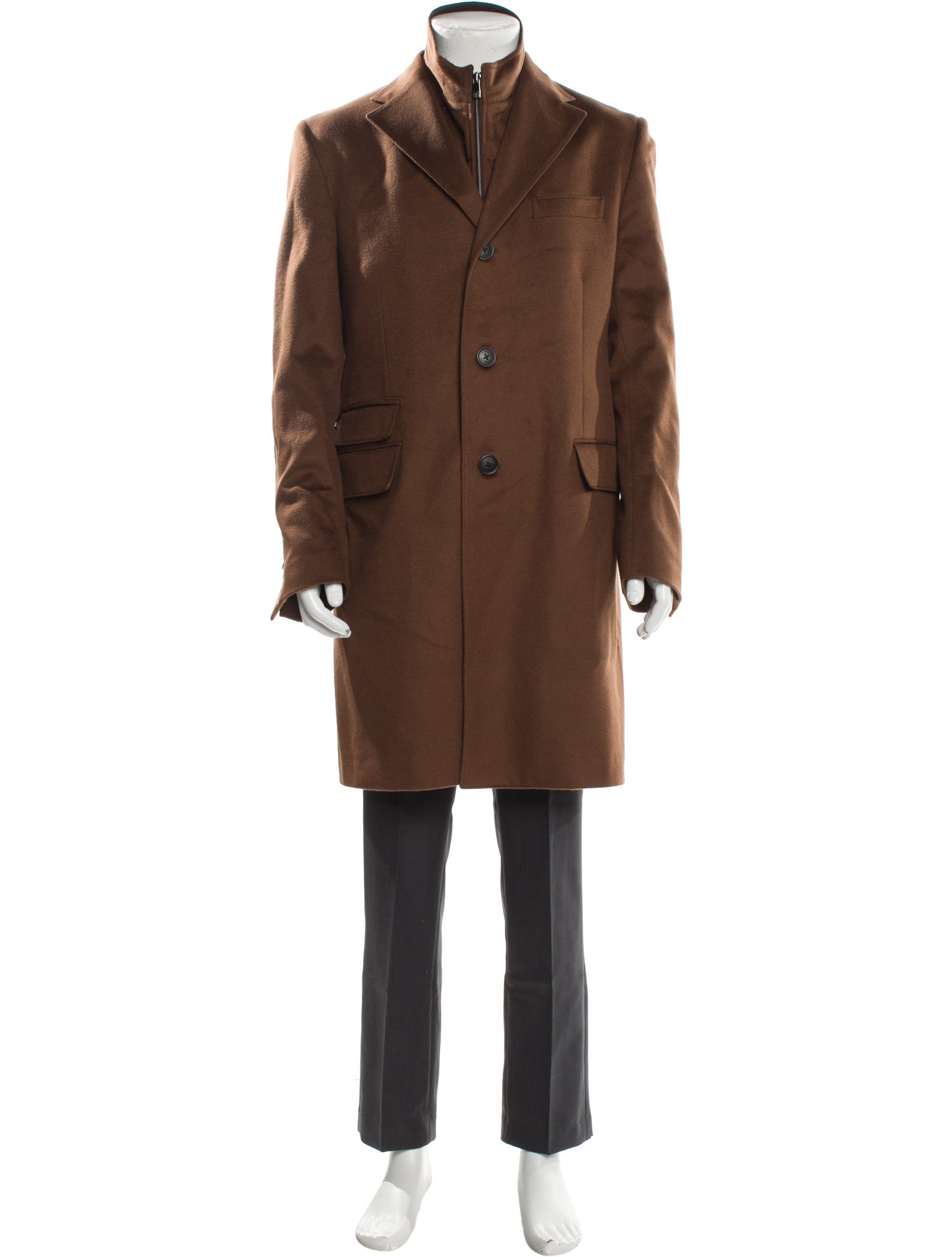 Corneliani Virgin Wool Overcoat