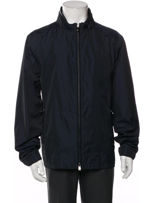 Corneliani Graphic Print Windbreaker