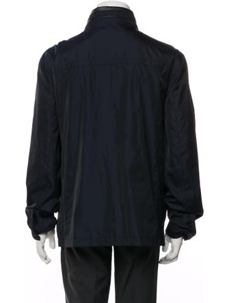 Corneliani Graphic Print Windbreaker