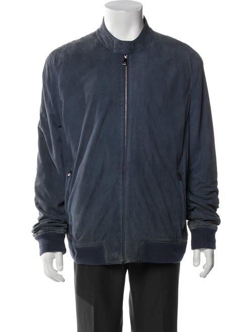 Corneliani Lambskin Bomber Jacket