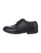 Corneliani Leather Eyelet Trim Oxfords