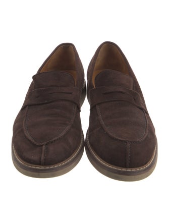 Corneliani Suede Loafers