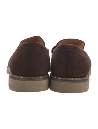 Corneliani Suede Loafers
