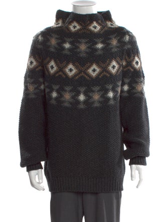 Corneliani Cashmere Printed Pullover