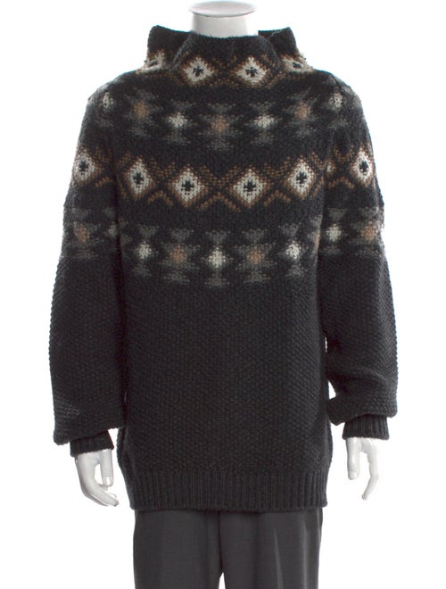 Corneliani Cashmere Printed Pullover