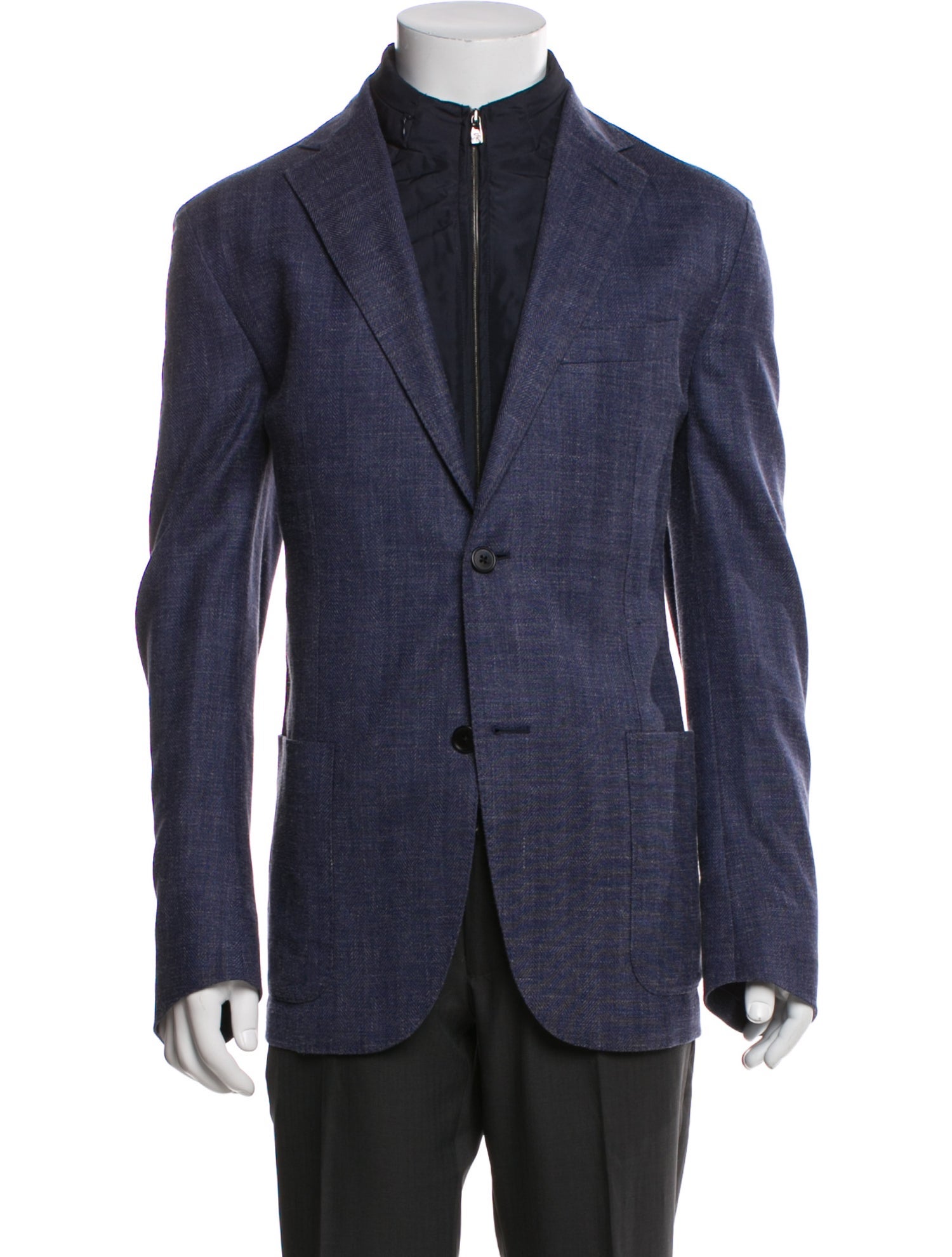 Corneliani Wool Peacoat