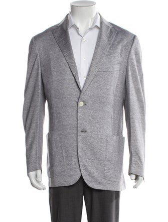Corneliani Linen Peacoat
