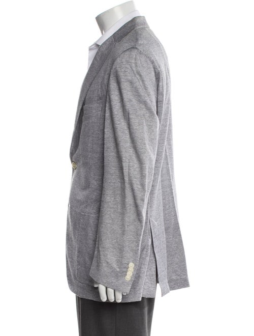 Corneliani Linen Peacoat