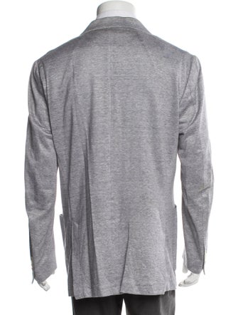 Corneliani Linen Peacoat