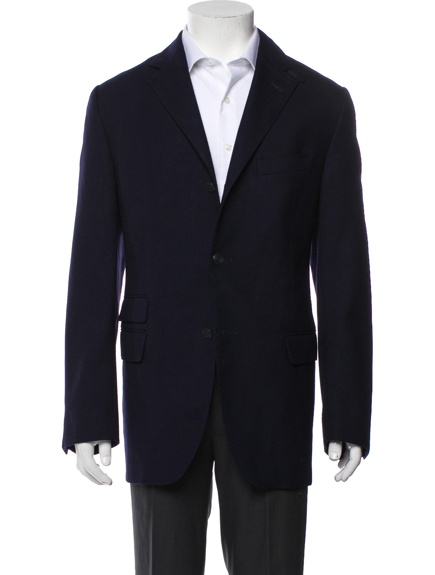 Corneliani Virgin Wool Overcoat