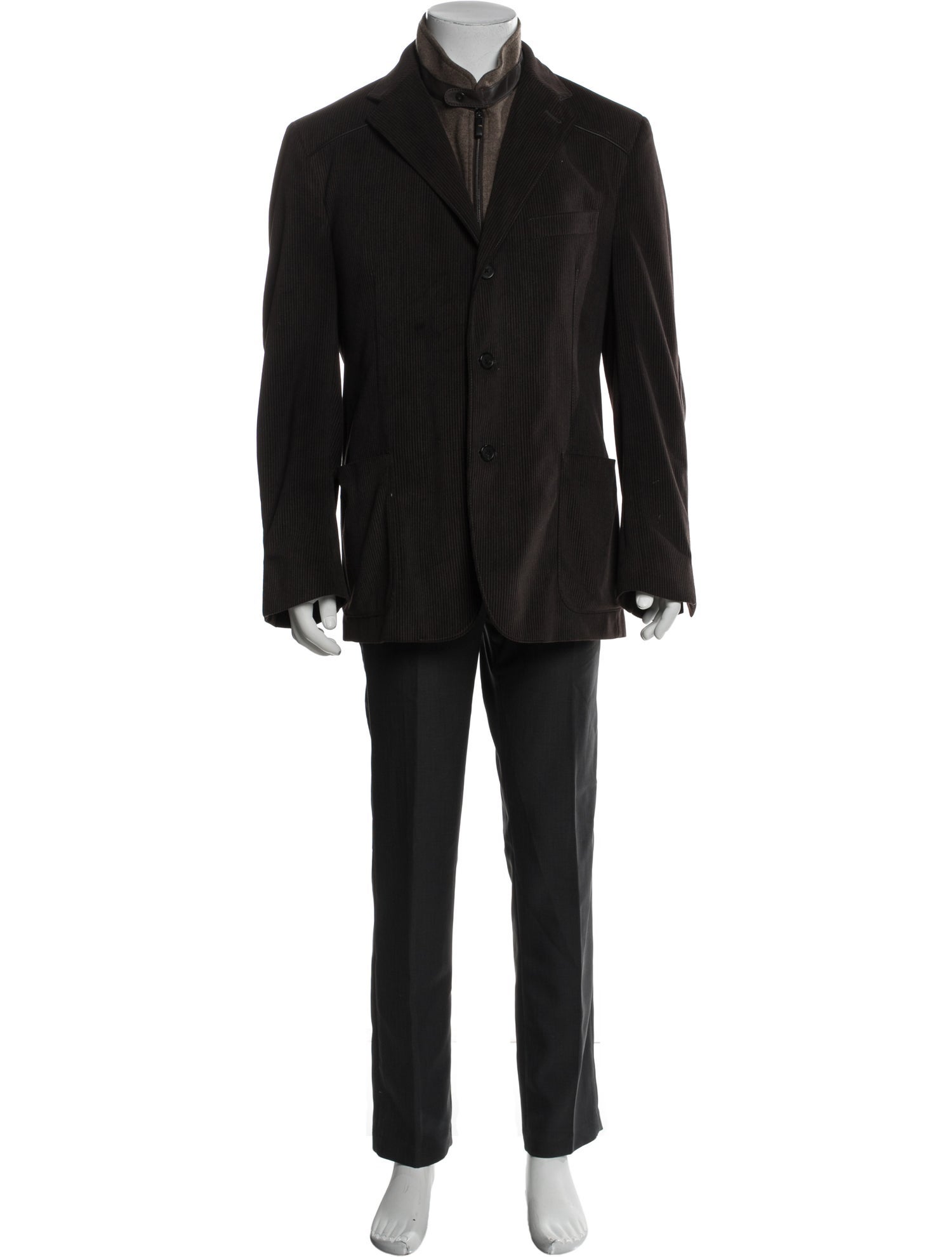 Corneliani Wool Overcoat