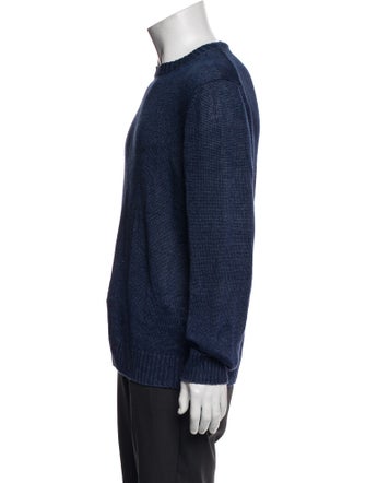 Corneliani Linen Crew Neck Pullover