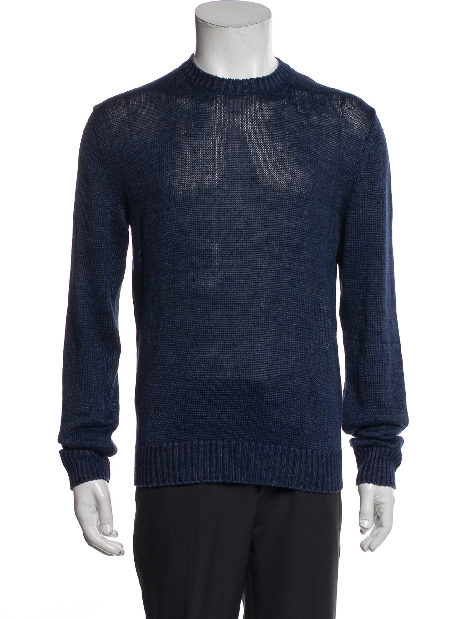 Corneliani Linen Crew Neck Pullover w/ Tags
