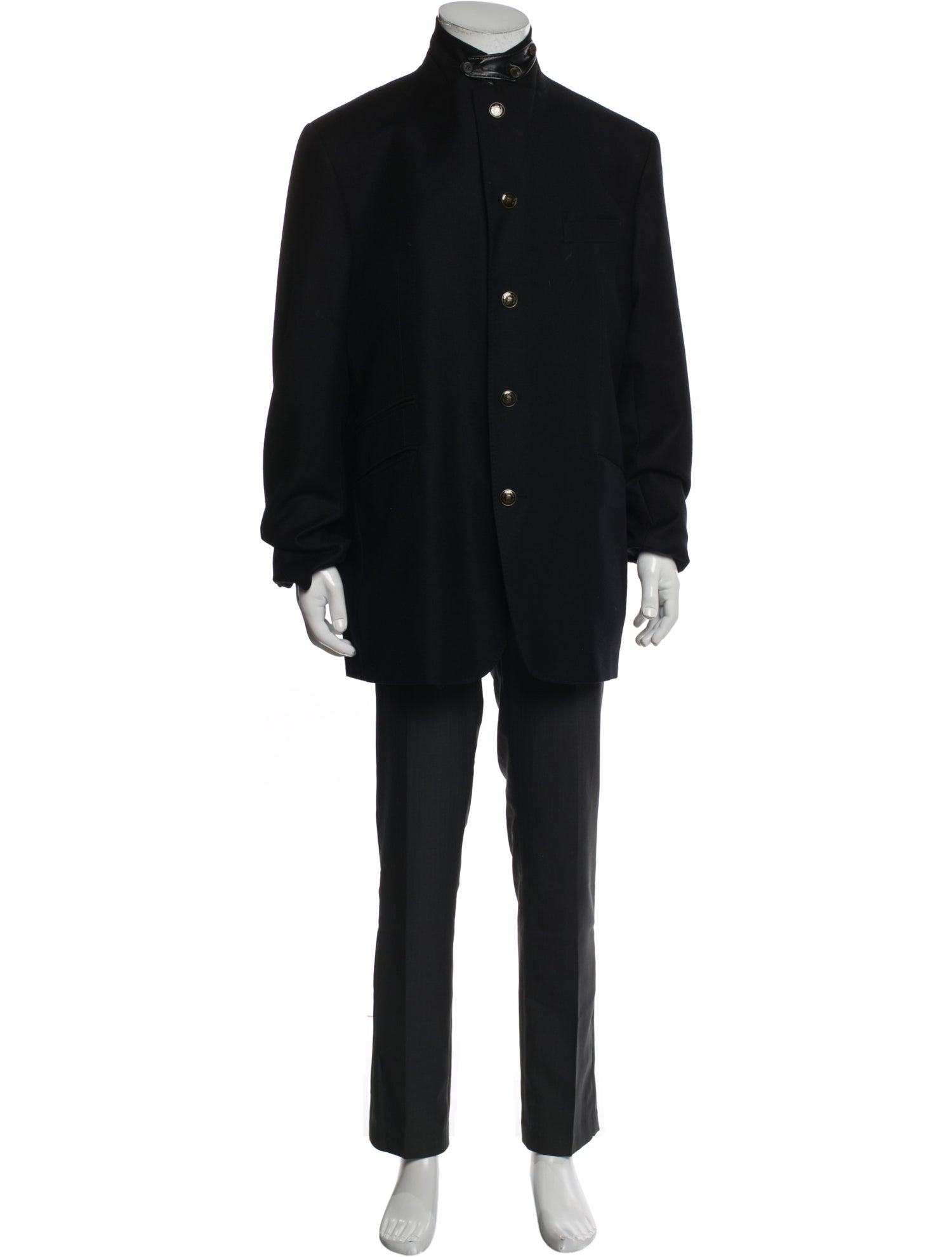 Corneliani Virgin Wool Overcoat