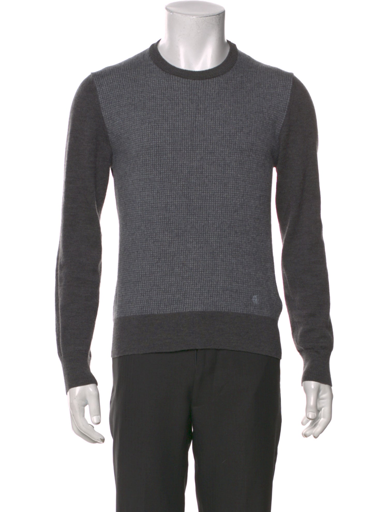 Corneliani Merino Wool Crew Neck Pullover