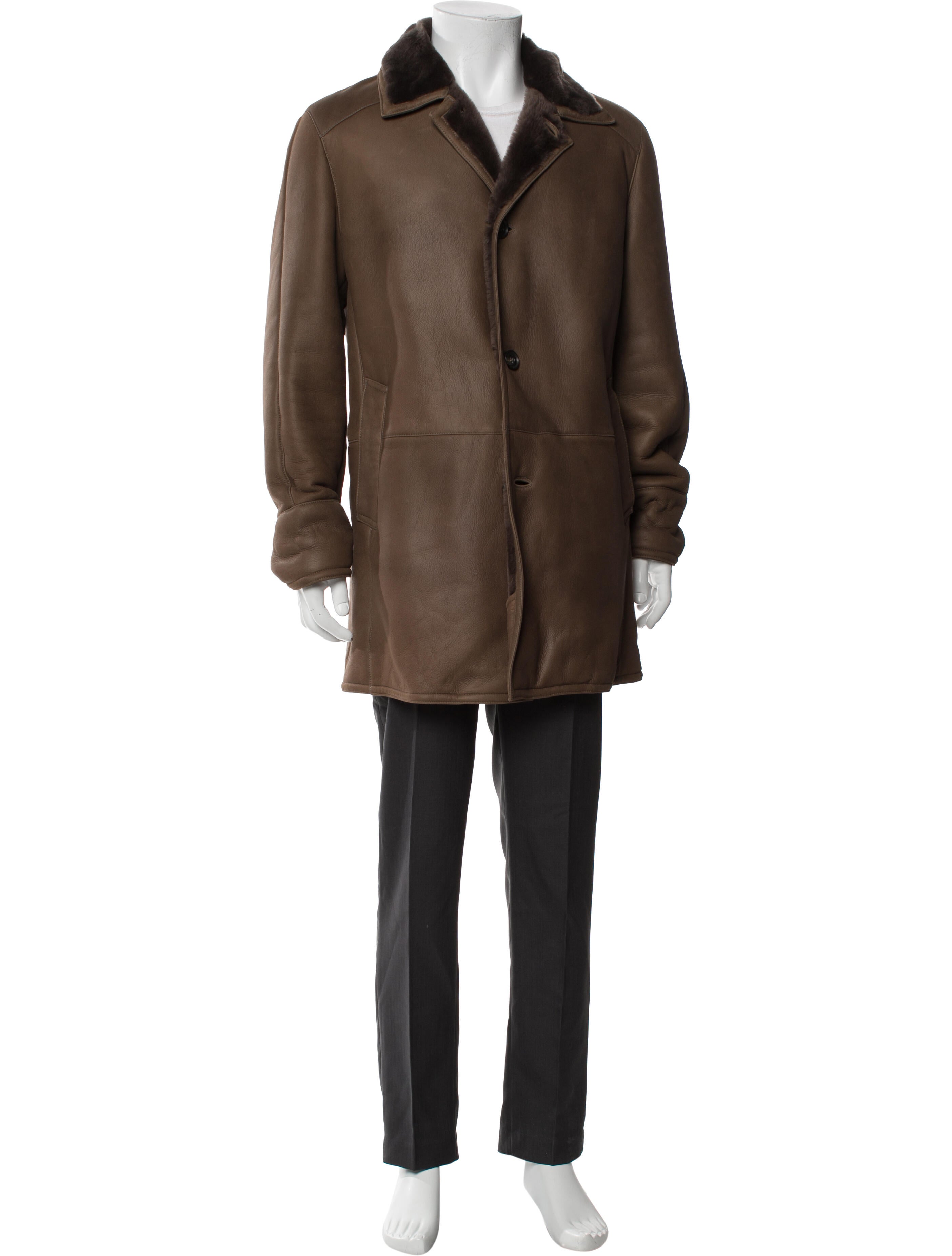 Corneliani Lambskin Overcoat