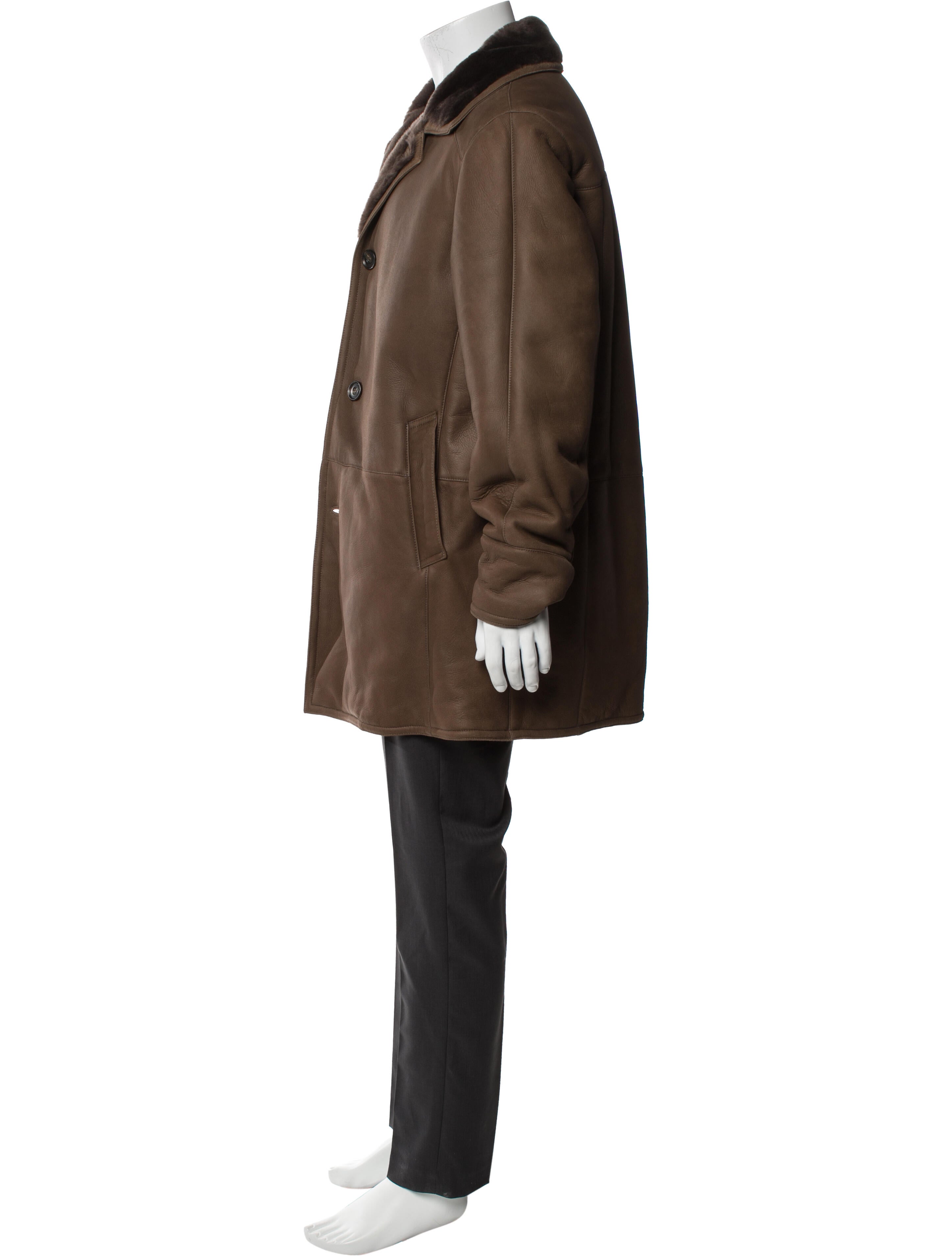 Corneliani Lambskin Overcoat
