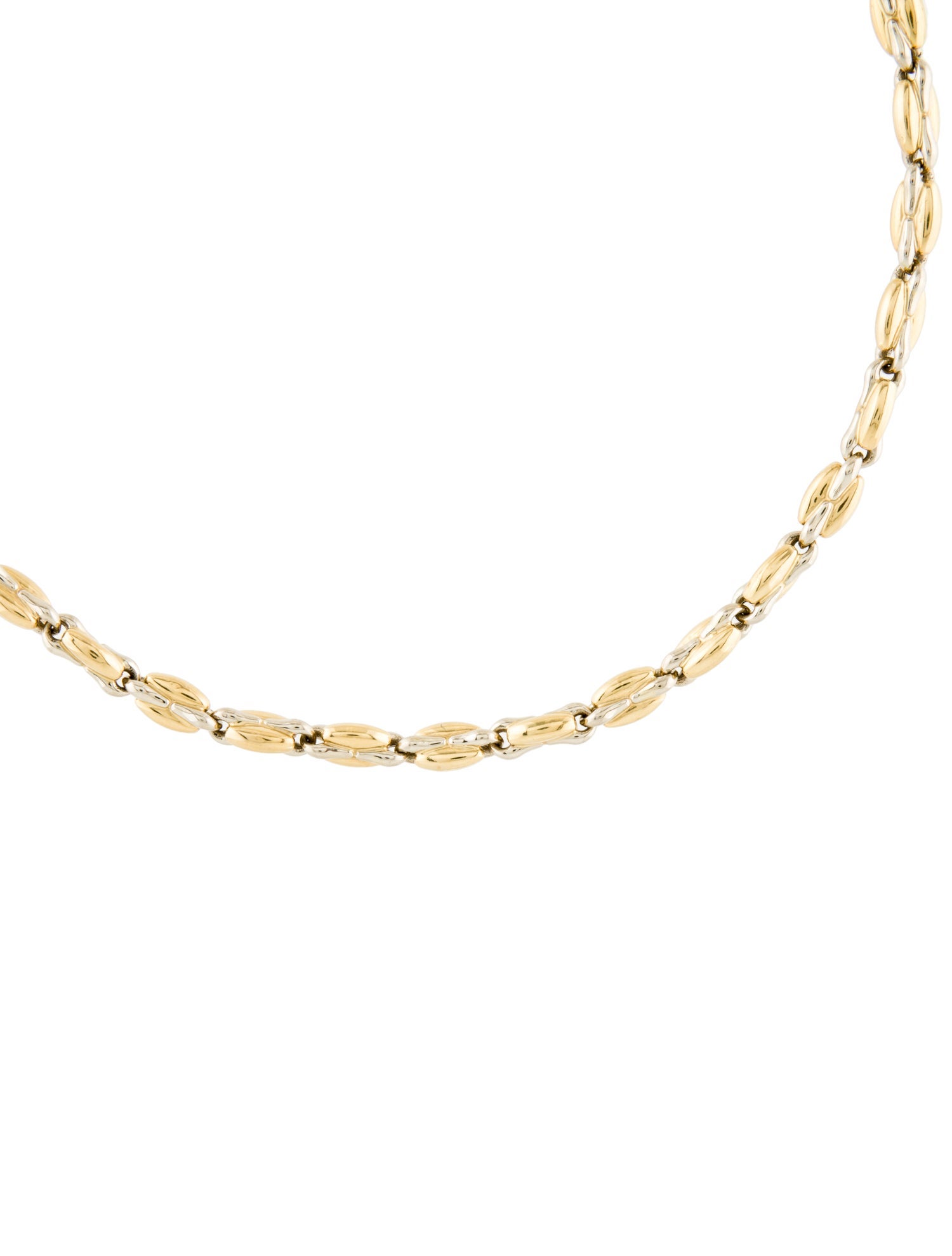 Givari Two Tone Chain Necklace
