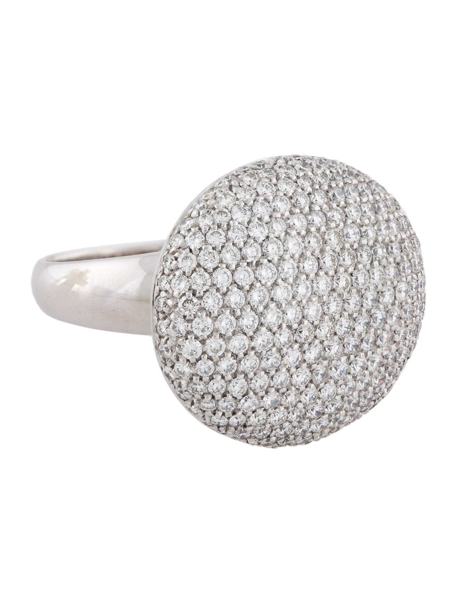 Chimento 18K Diamond Pavé Dome Ring