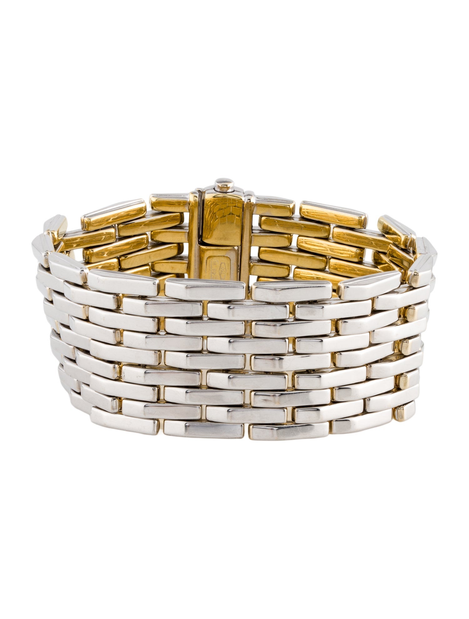 Chimento 18K Reversible Link Bracelet