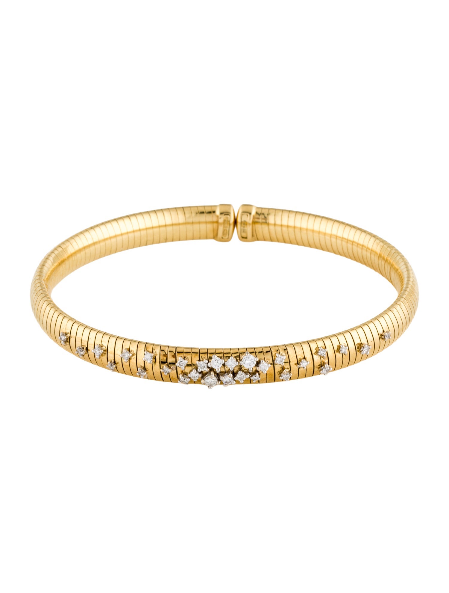 Chimento 18K Diamond Stardust Bangle Bracelet