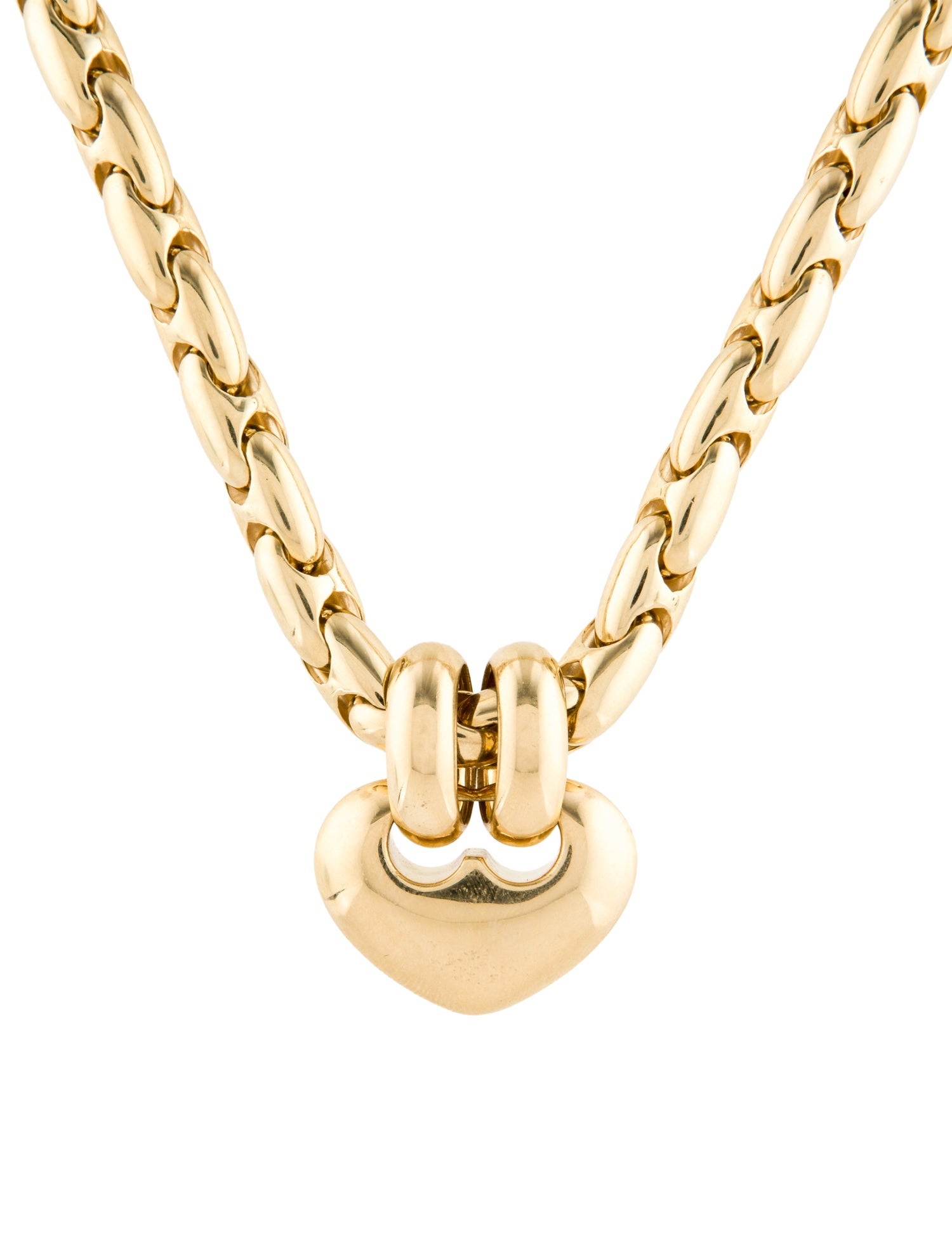 Chimento 18K Heart Pendant Necklace