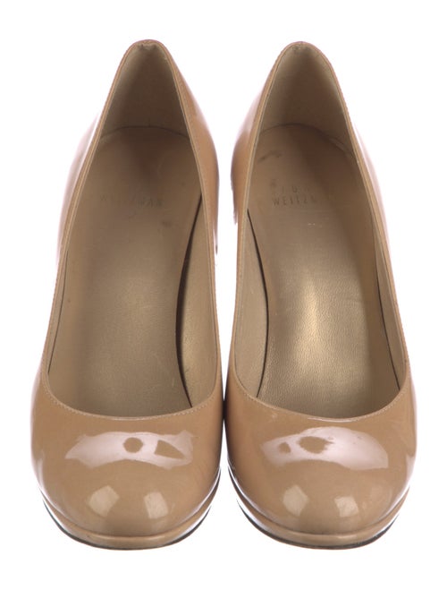Stuart Weitzman x Sandy Liang Patent Leather Pumps