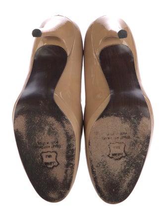 Stuart Weitzman x Sandy Liang Patent Leather Pumps