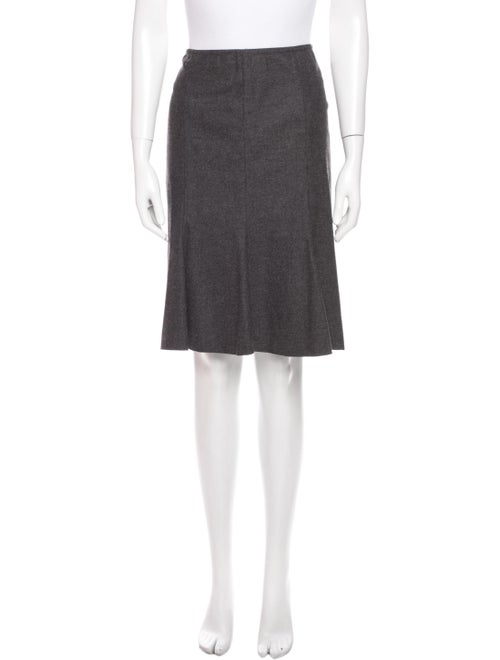 Colombo Borgosesia Tweed Pattern Knee-Length Skirt