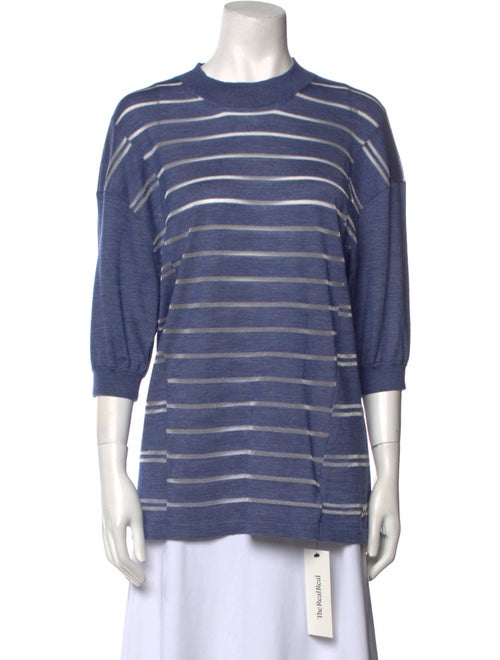 Colombo Borgosesia Striped Crew Neck T-Shirt