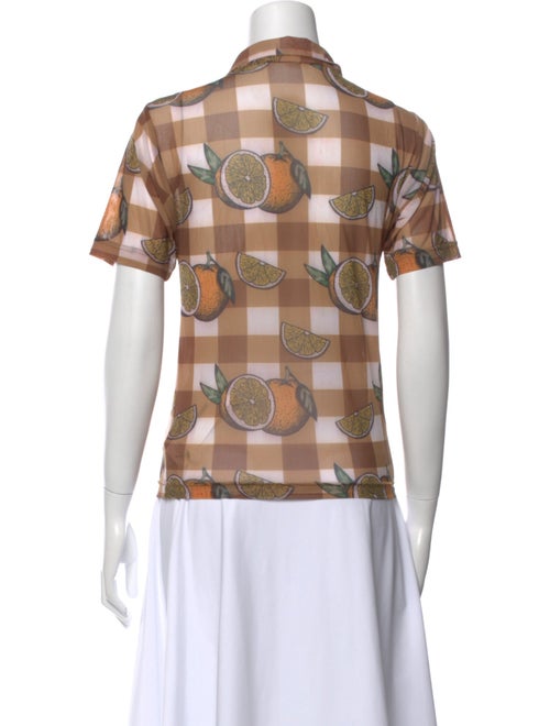 Colin LoCascio Printed Short Sleeve Polo