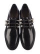 Coliac Faux Pearl Accents Leather Oxfords