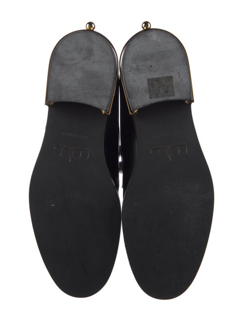 Coliac Faux Pearl Accents Leather Oxfords