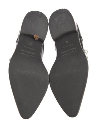 Coliac Leather Crystal Embellishments Oxfords