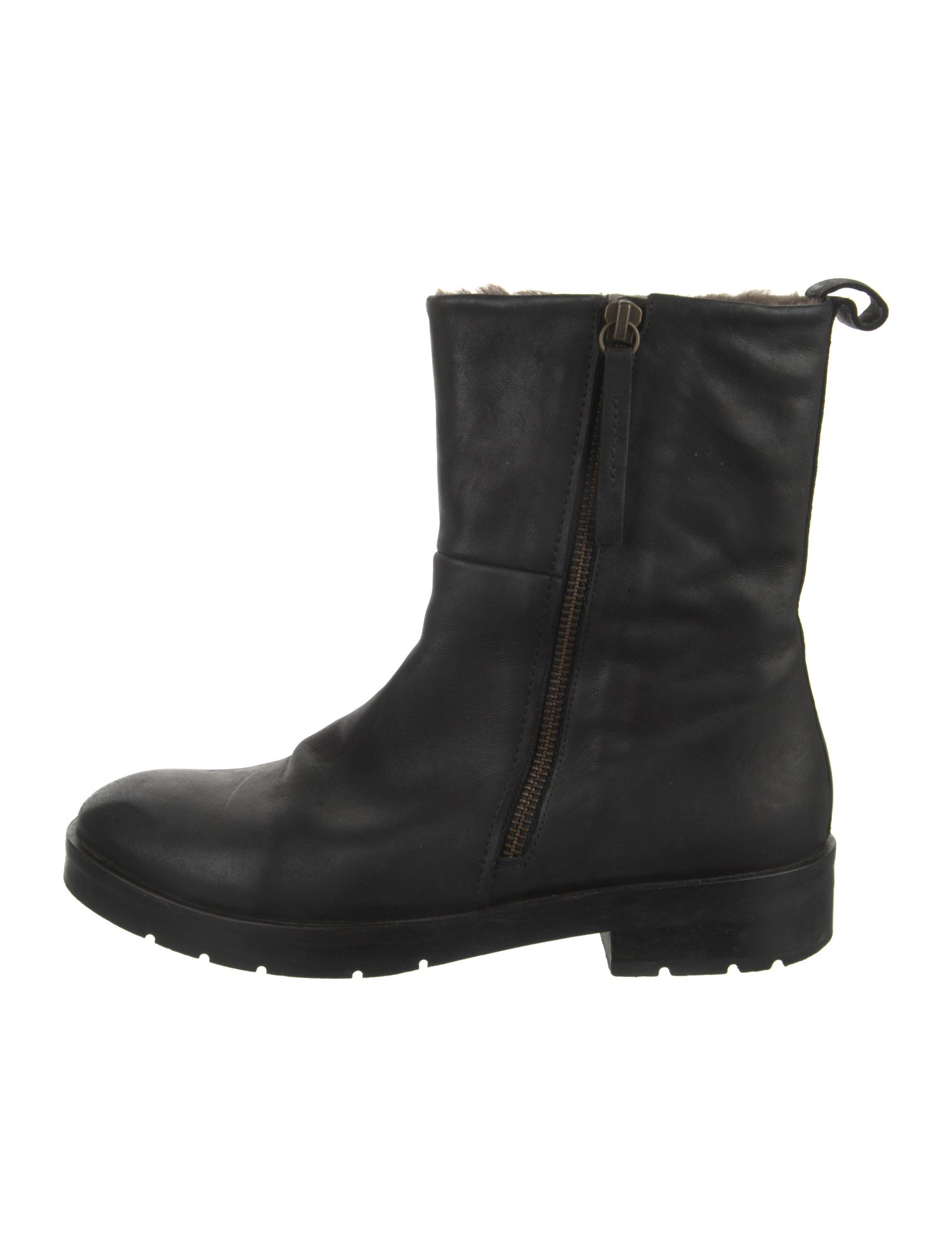 Coliac Leather Moto Boots