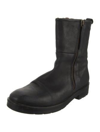 Coliac Leather Moto Boots