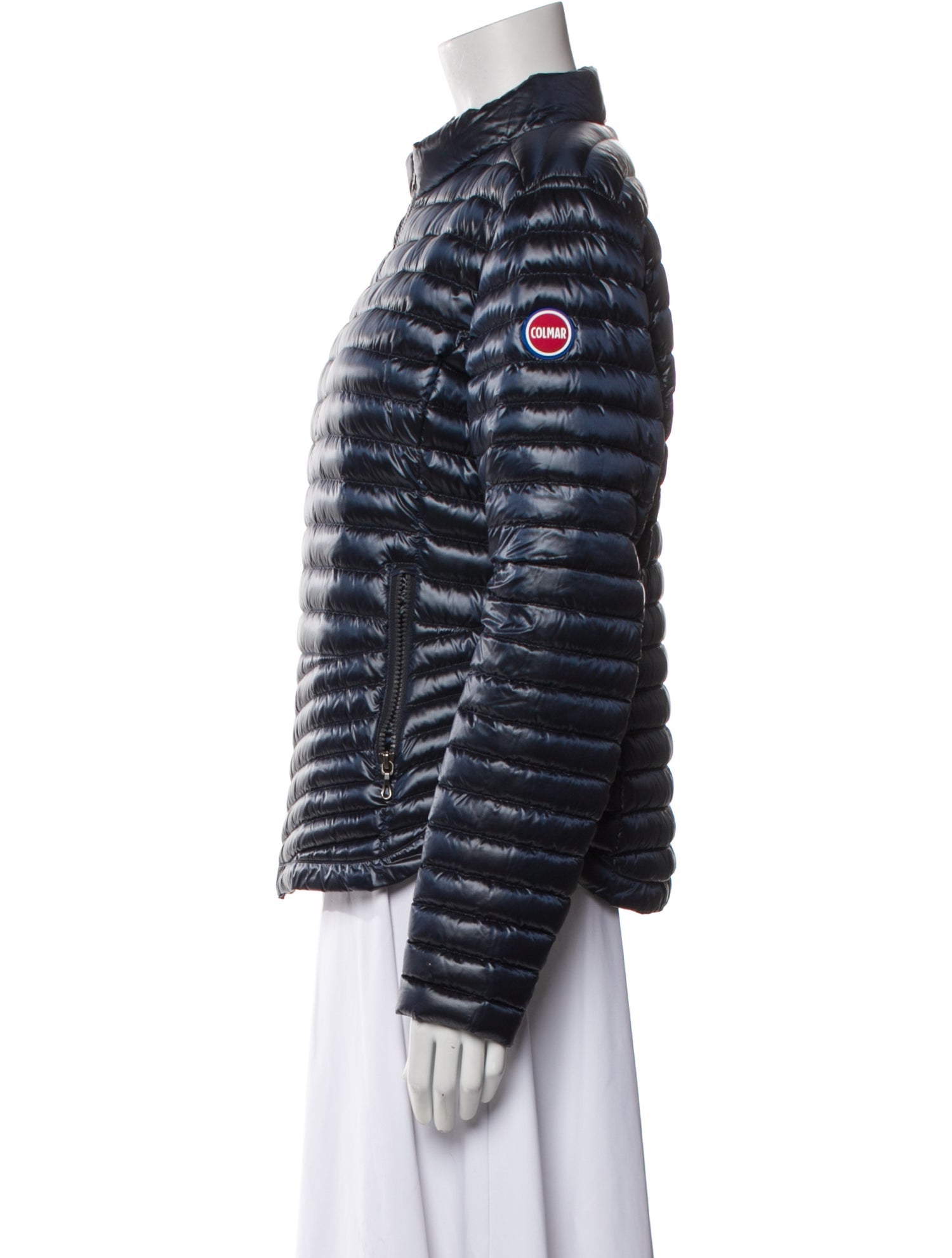 Colmar Nylon Striped Down Jacket
